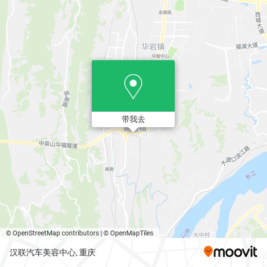 汉联汽车美容中心地图