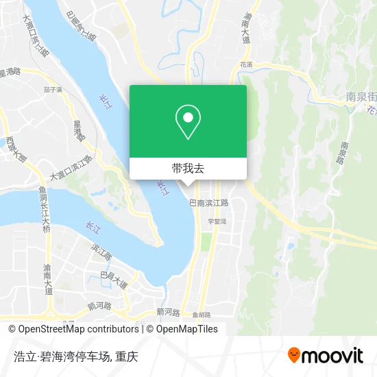 浩立·碧海湾停车场地图