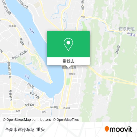 帝豪水岸停车场地图
