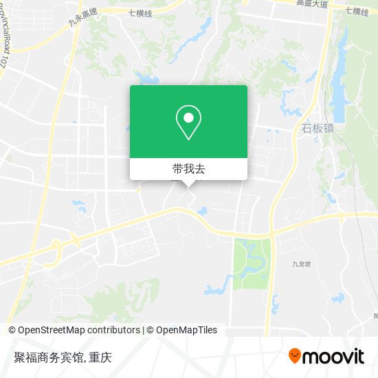 聚福商务宾馆地图