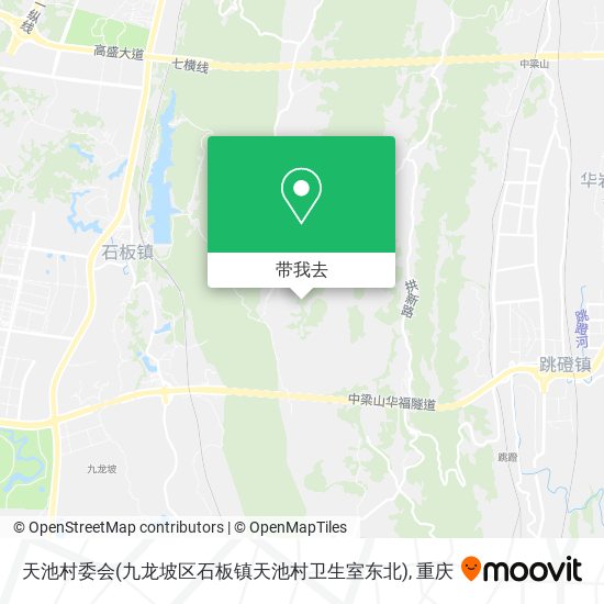 天池村委会(九龙坡区石板镇天池村卫生室东北)地图