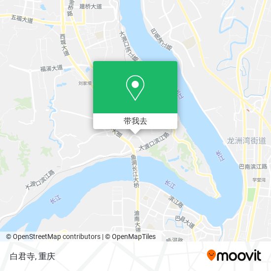 白君寺地图