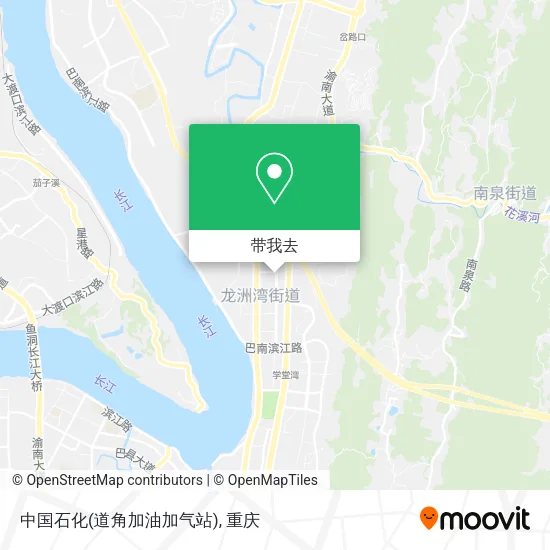 中国石化(道角加油加气站)地图