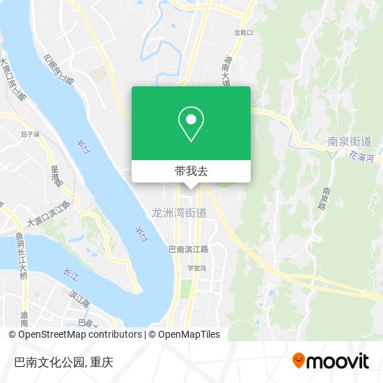 巴南文化公园地图