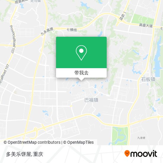 多美乐饼屋地图