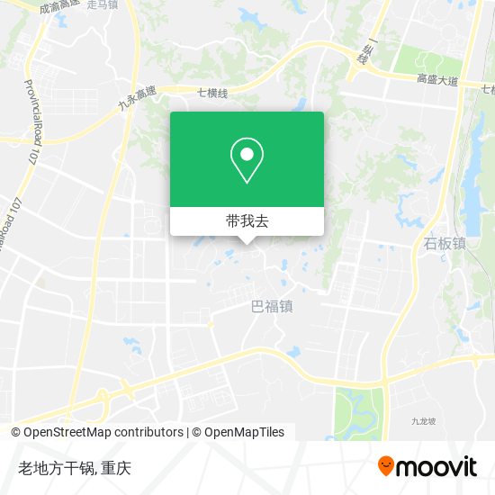 老地方干锅地图
