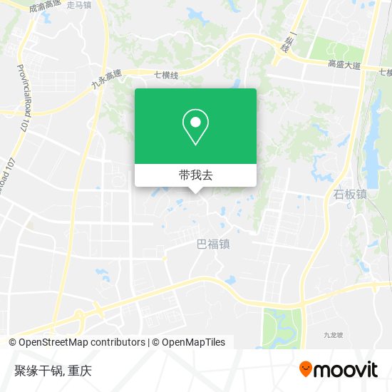 聚缘干锅地图