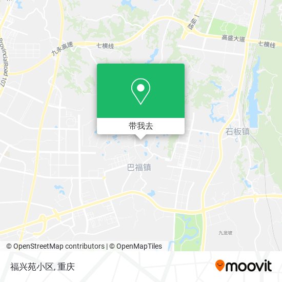福兴苑小区地图