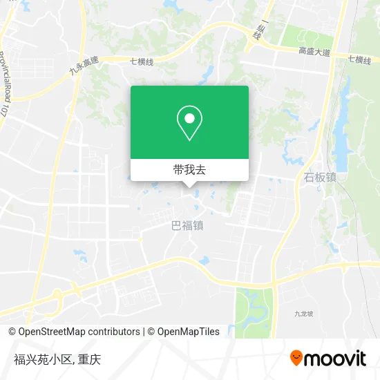 福兴苑小区地图