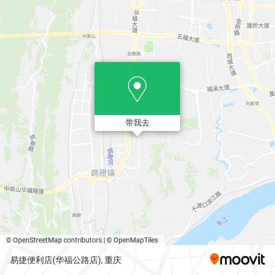 易捷便利店(华福公路店)地图