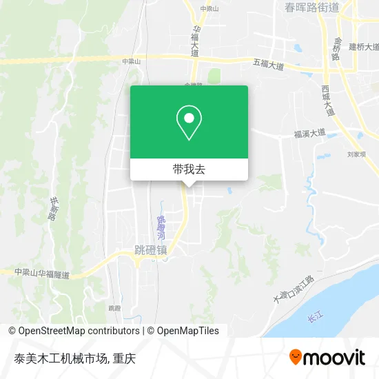 泰美木工机械市场地图