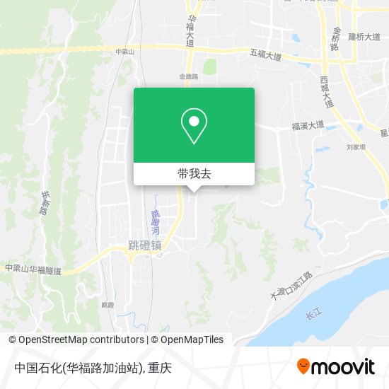 中国石化(华福路加油站)地图