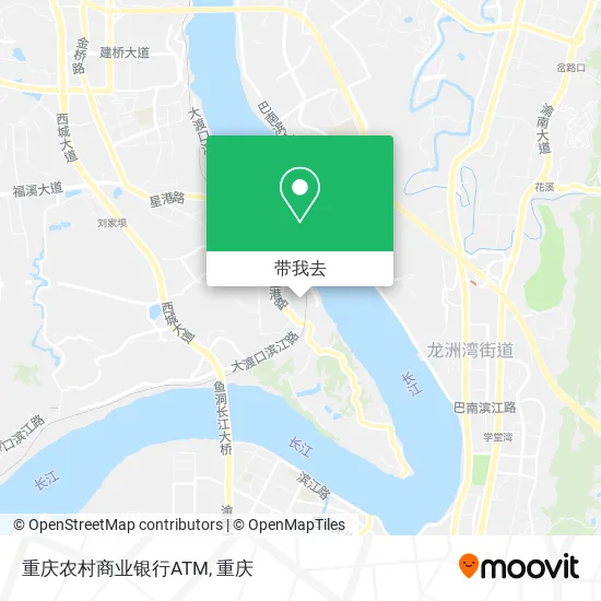 重庆农村商业银行ATM地图