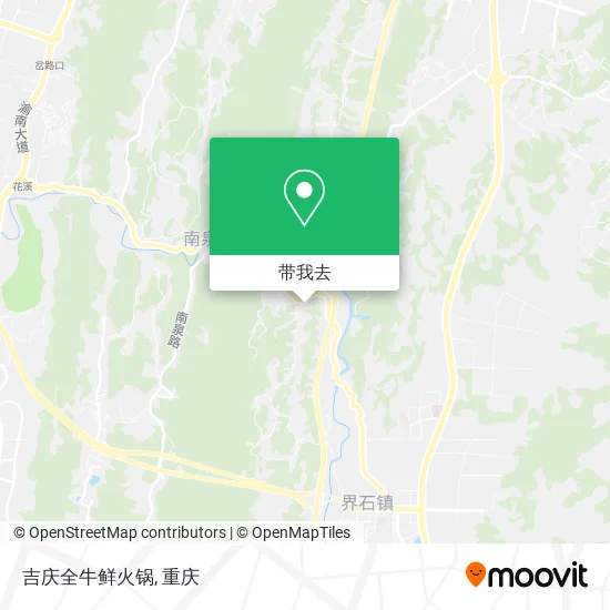 吉庆全牛鲜火锅地图