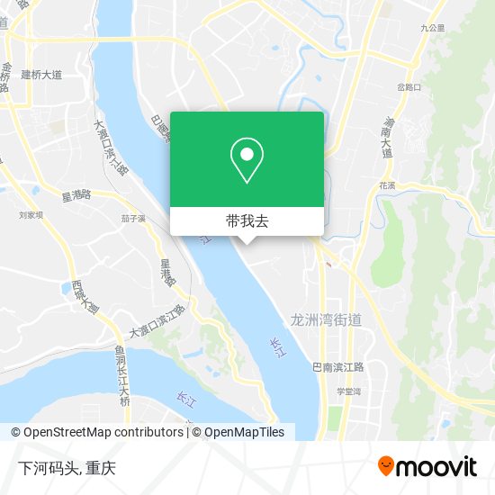 下河码头地图