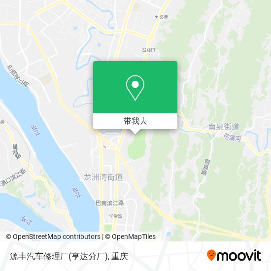 源丰汽车修理厂(亨达分厂)地图