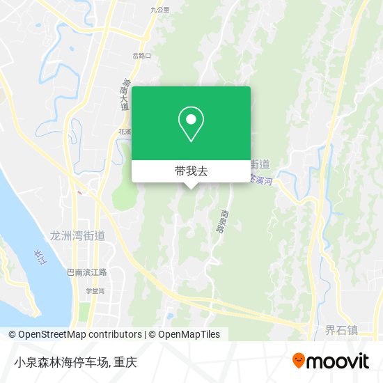 小泉森林海停车场地图