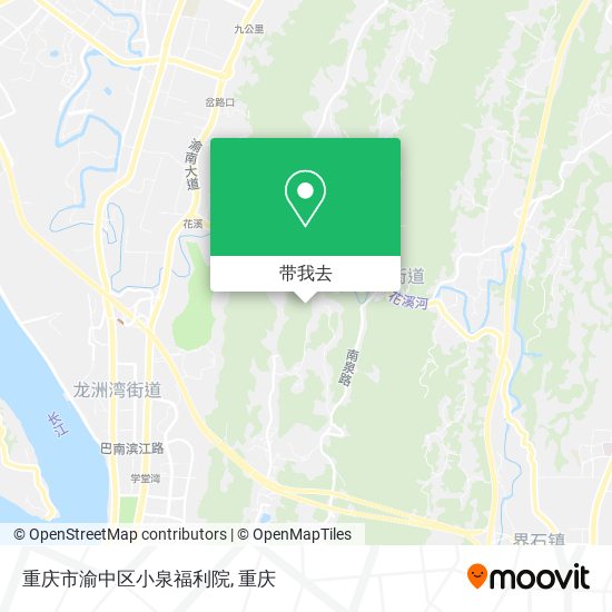 重庆市渝中区小泉福利院地图
