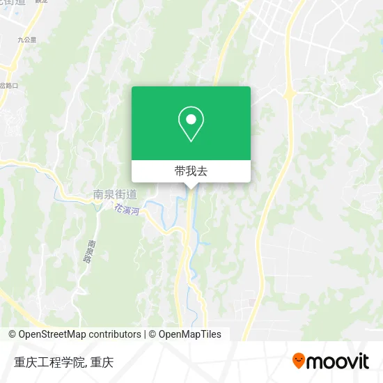 重庆工程学院地图