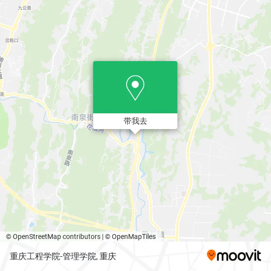 重庆工程学院-管理学院地图