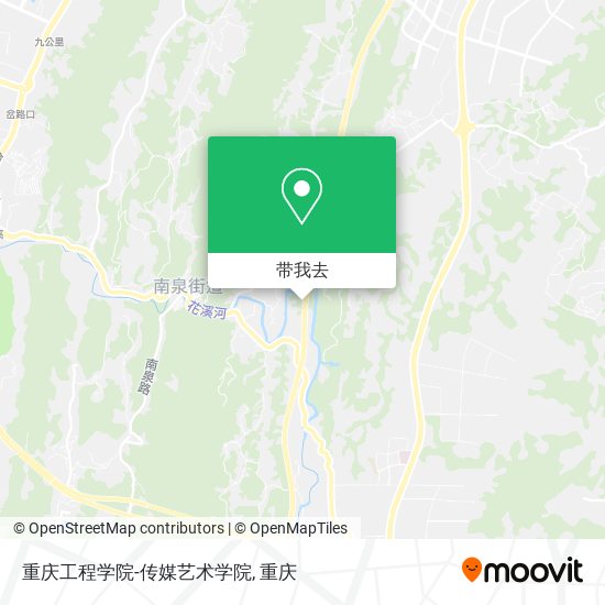 重庆工程学院-传媒艺术学院地图