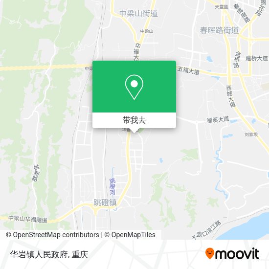 华岩镇人民政府地图