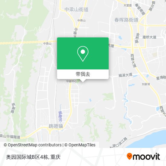 奥园国际城B区4栋地图