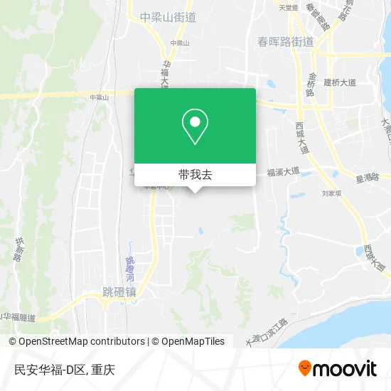 民安华福-D区地图