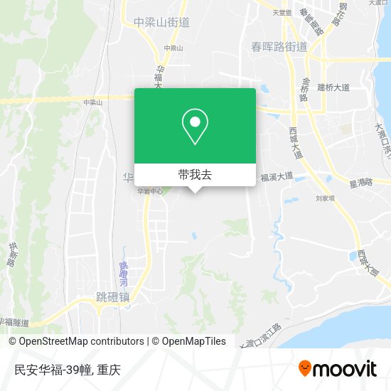 民安华福-39幢地图