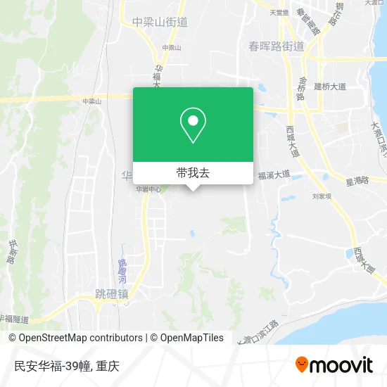 民安华福-39幢地图