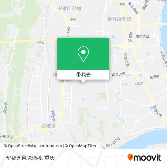 华福园风味酒楼地图