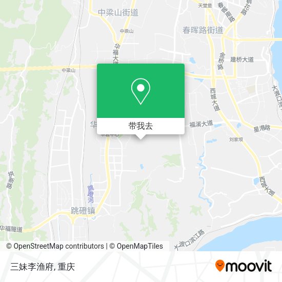 三妹李渔府地图