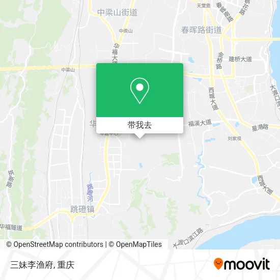 三妹李渔府地图