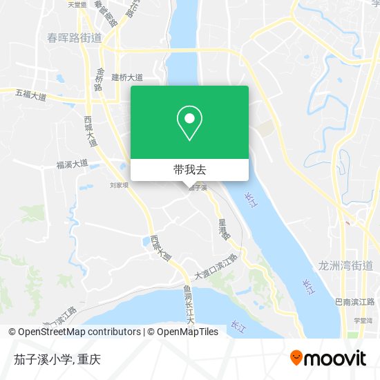 茄子溪小学地图