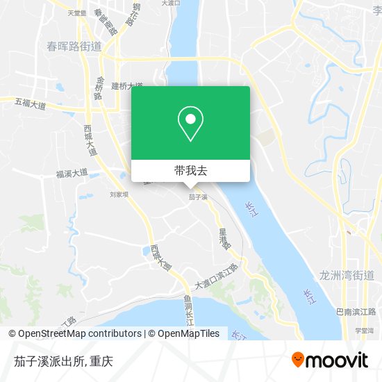 茄子溪派出所地图