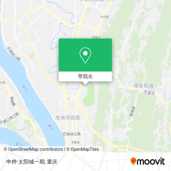 申烨·太阳城一期地图