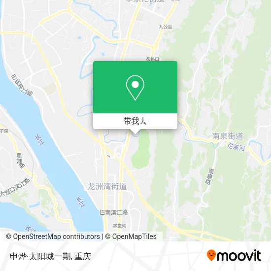 申烨·太阳城一期地图