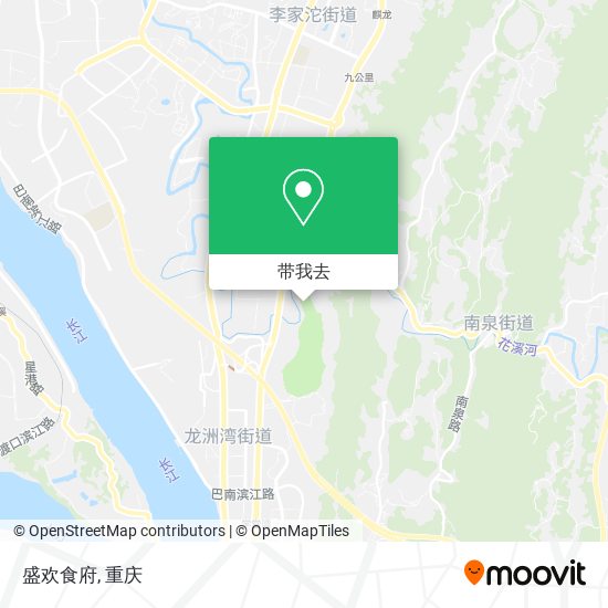 盛欢食府地图