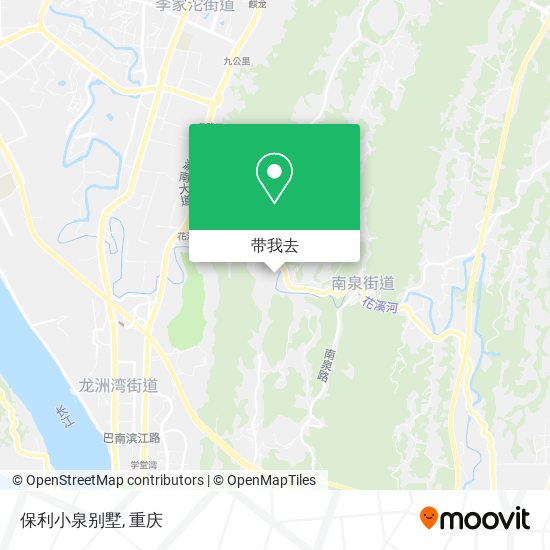 保利小泉别墅地图
