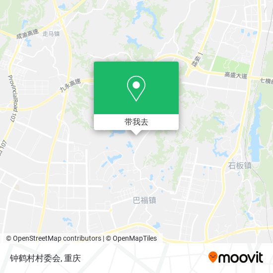 钟鹤村村委会地图