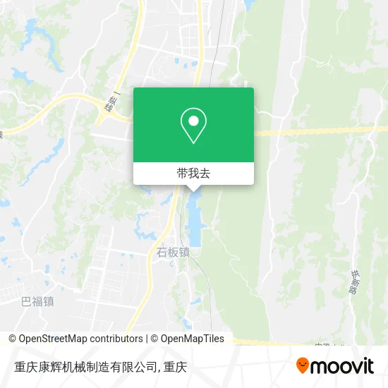重庆康辉机械制造有限公司地图
