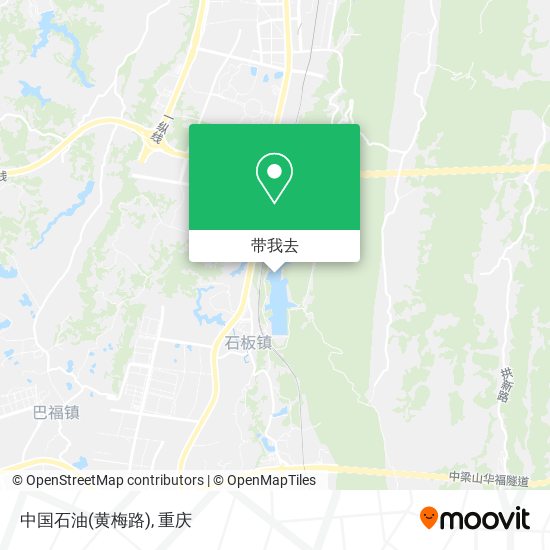 中国石油(黄梅路)地图