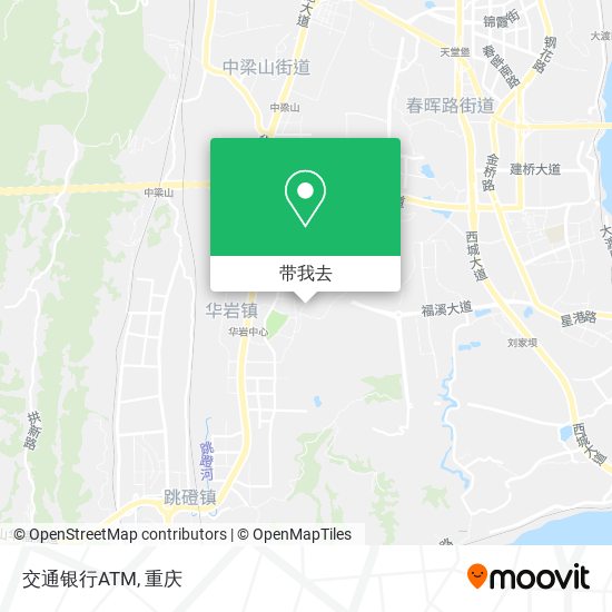 交通银行ATM地图