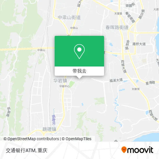 交通银行ATM地图
