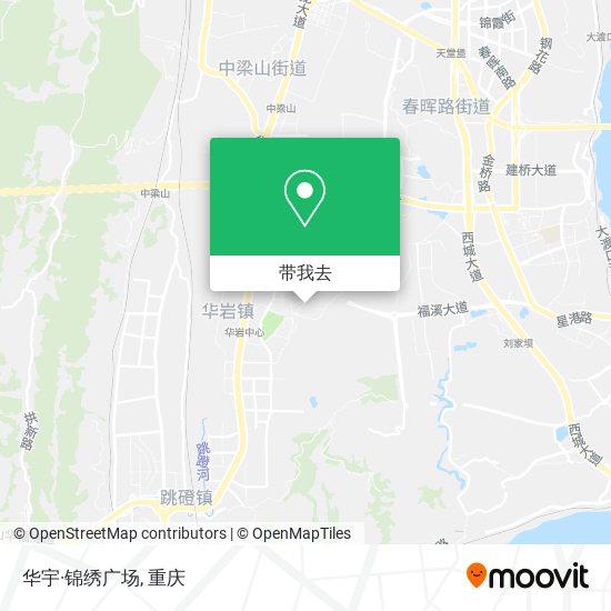 华宇·锦绣广场地图