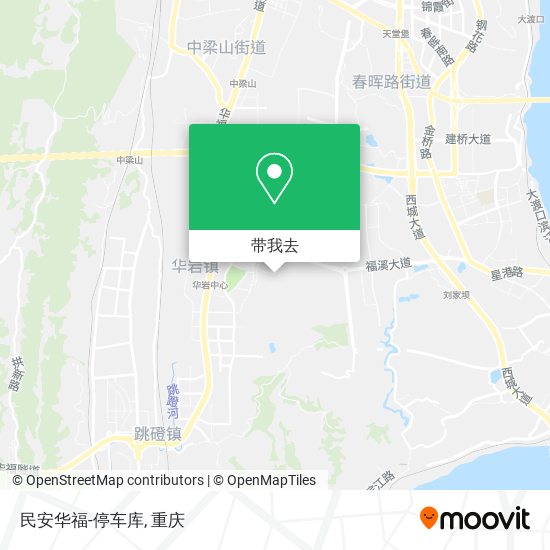 民安华福-停车库地图