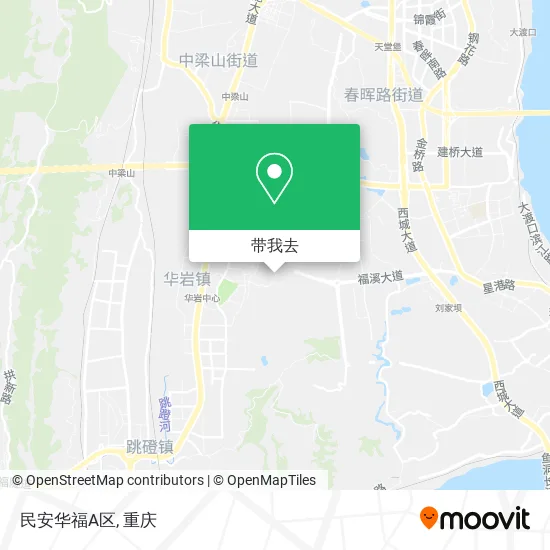 民安华福A区地图