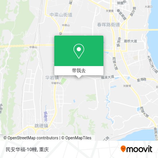 民安华福-10幢地图