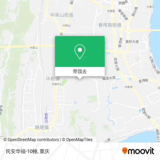 民安华福-10幢地图