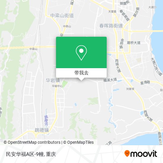 民安华福A区-9幢地图
